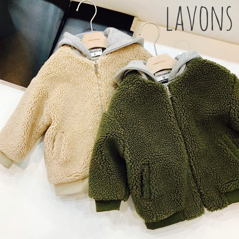 MA1風★フードつきのボアジャケット - LAVONS OFFICIAL STORE